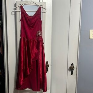 Red dance ballet leotard costume Medium